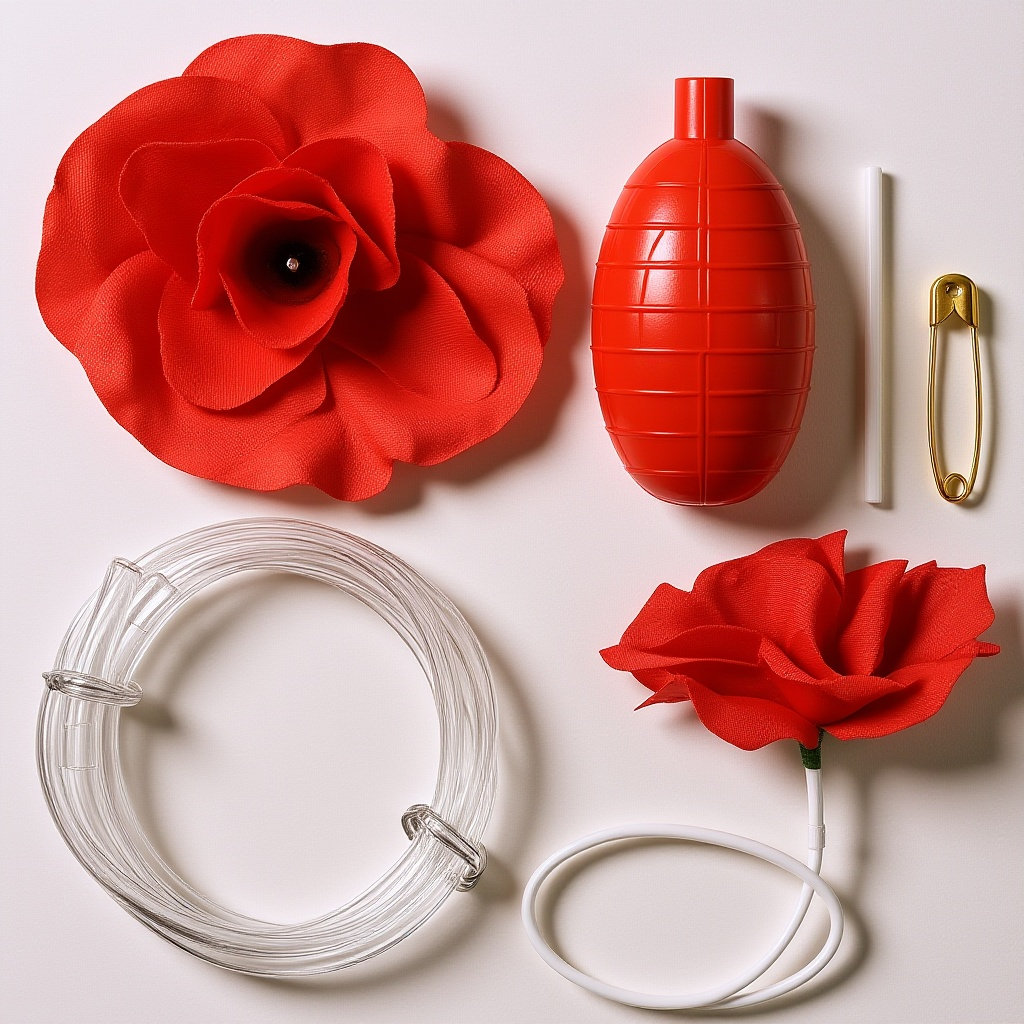 Rose Water Spray - 1Pcs Funny Water Spray Rose Brooch