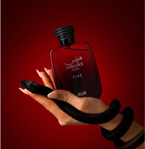 Perfume Long Fragrance - Luxury Rasasi Hawas Fire For Him