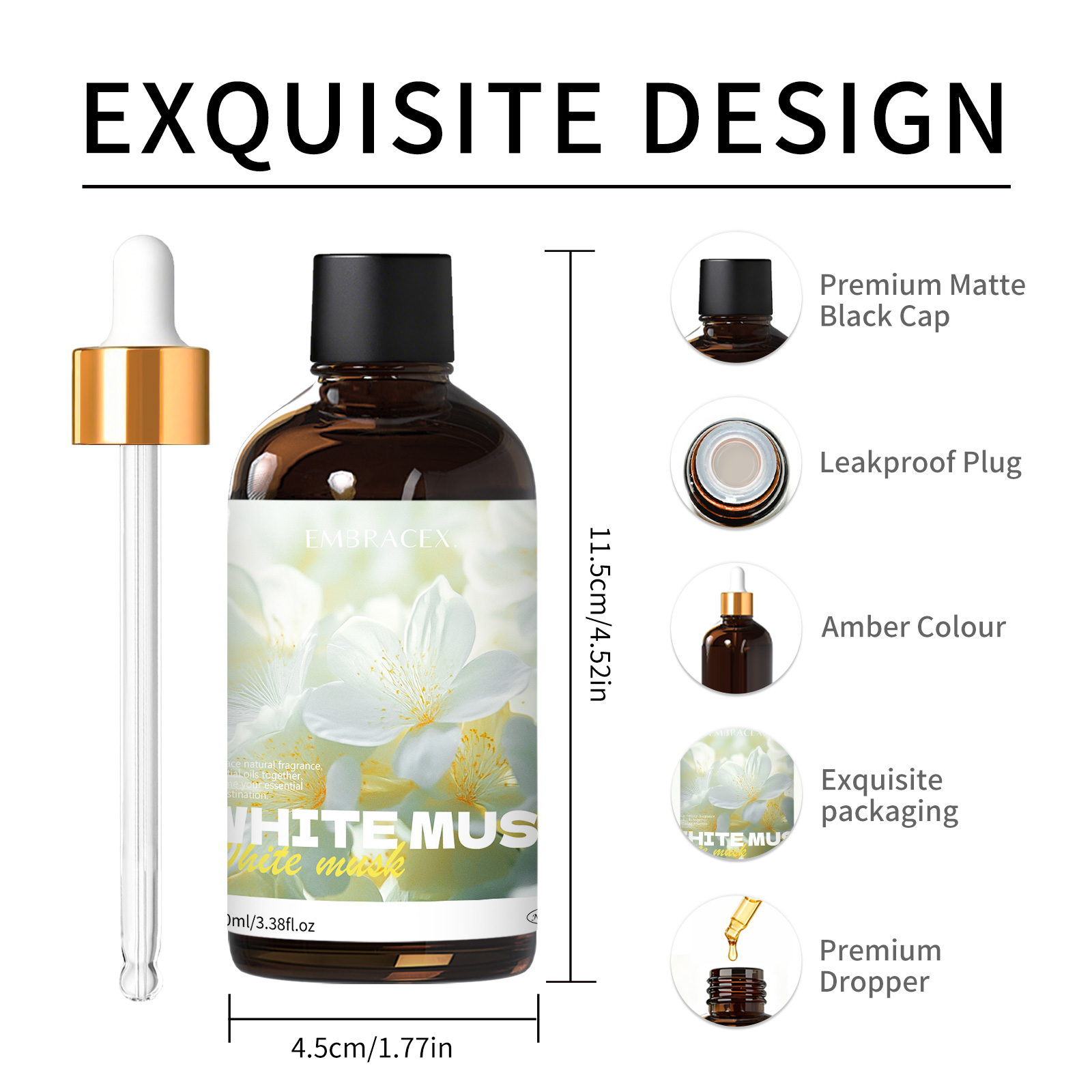 100ml White Musk Natural Plant - Musk White Oil 评论和价格