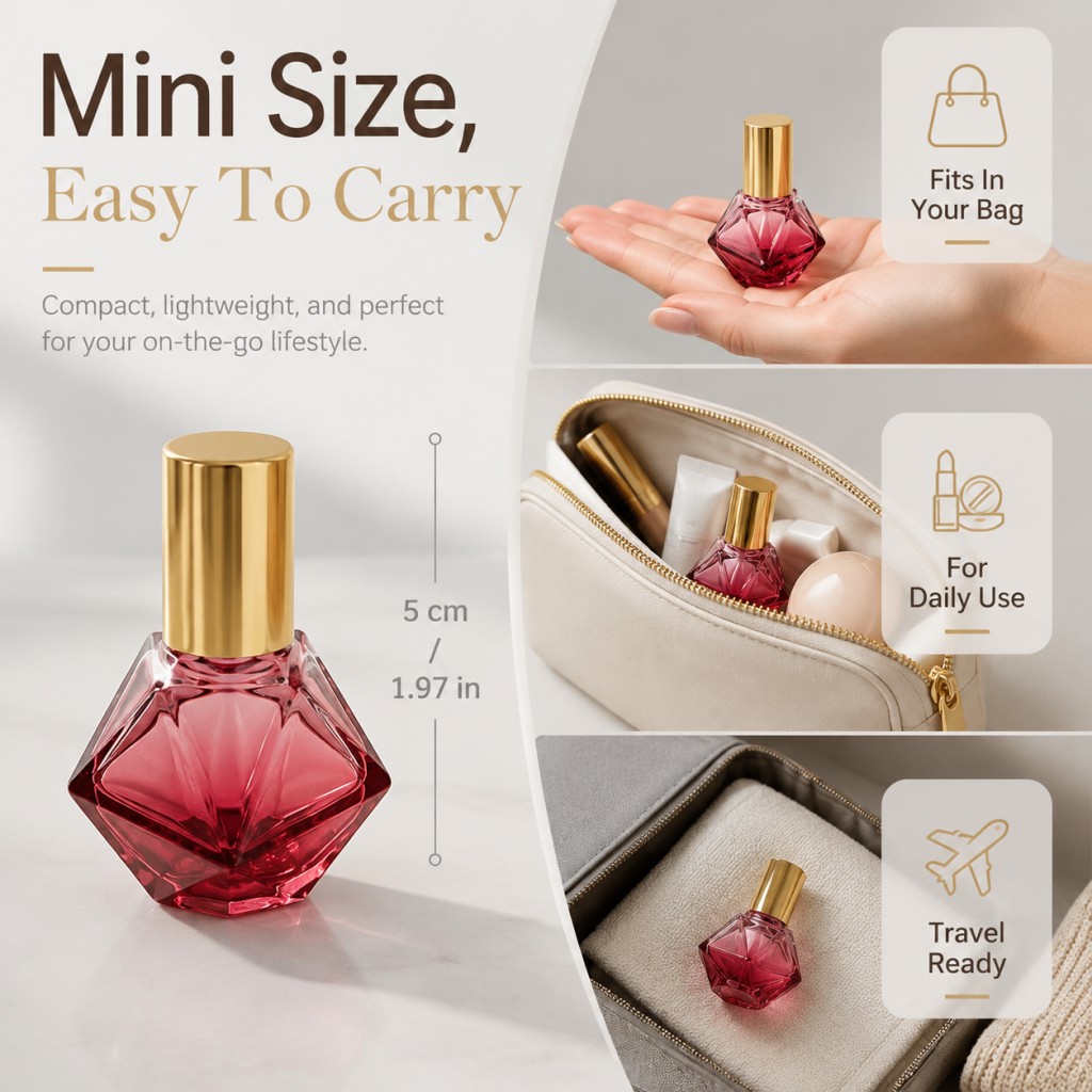 7ml Empty Diamond-Shaped Color - Perfume Imperium Fragrance World 评论和价格