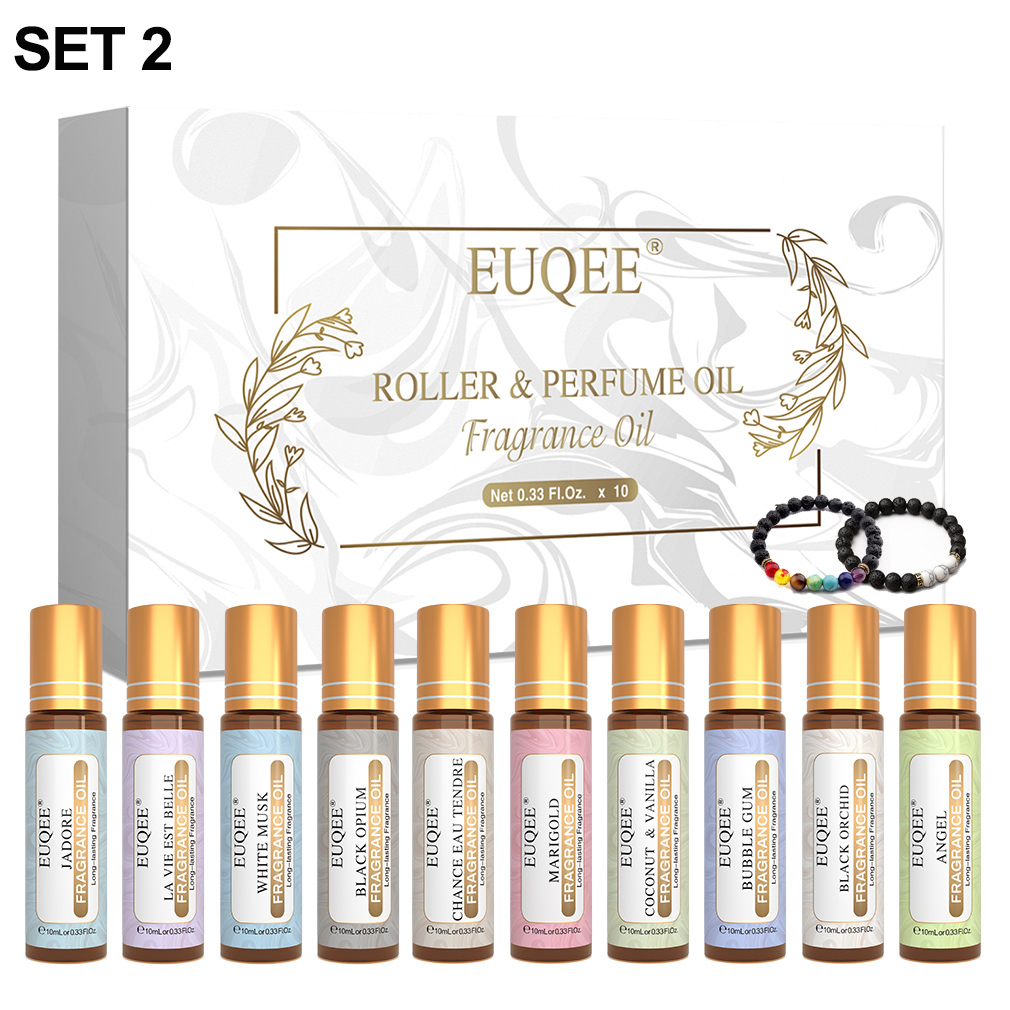 EUQEE 10PCS Fragrance Oils Set - Musk White Oil 评论和价格