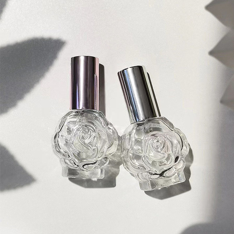 New 10ML Perfume Bottle Glass  - Rose Water Spray 评论和价格