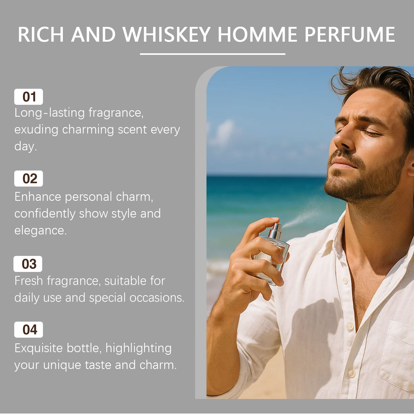 Warm Vanilla Men Cologne,Natur - Perfume Fragrance Base 评论和价格