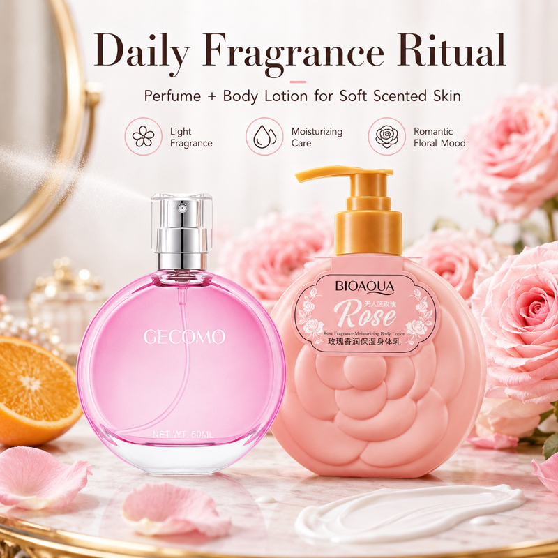 GECOMO Women's Perfume Set 50m - Perfume Fragrance Lotion 评论和价格