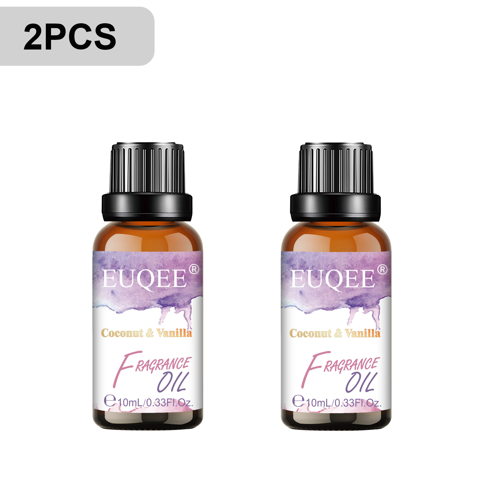 EUQEE 2 Bottles 10ml Aromather - Musk White Oil 评论和价格